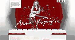 Desktop Screenshot of anapopovic.com